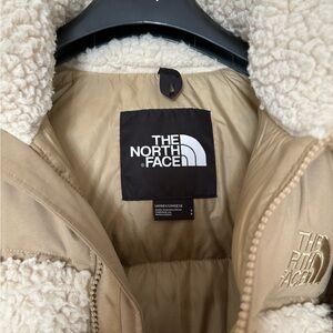 The North Face Beige Sherpa Jacket